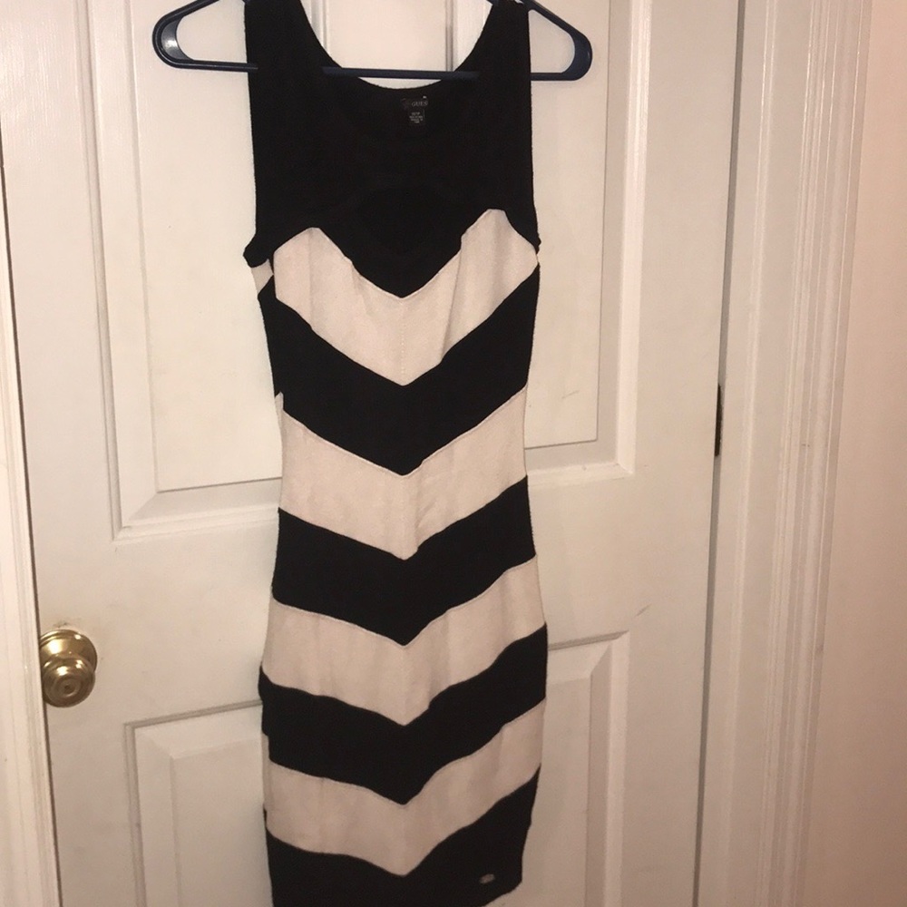 Guess Chevron sweater dress xsmall